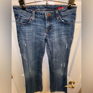 Seven7 Women's Denim Flare Jeans, Size 27